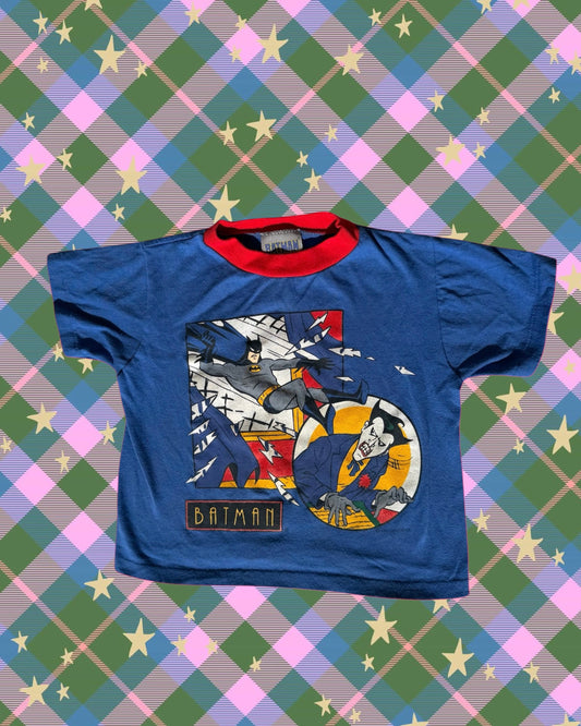 1998 vintage batman graphic t-shirt