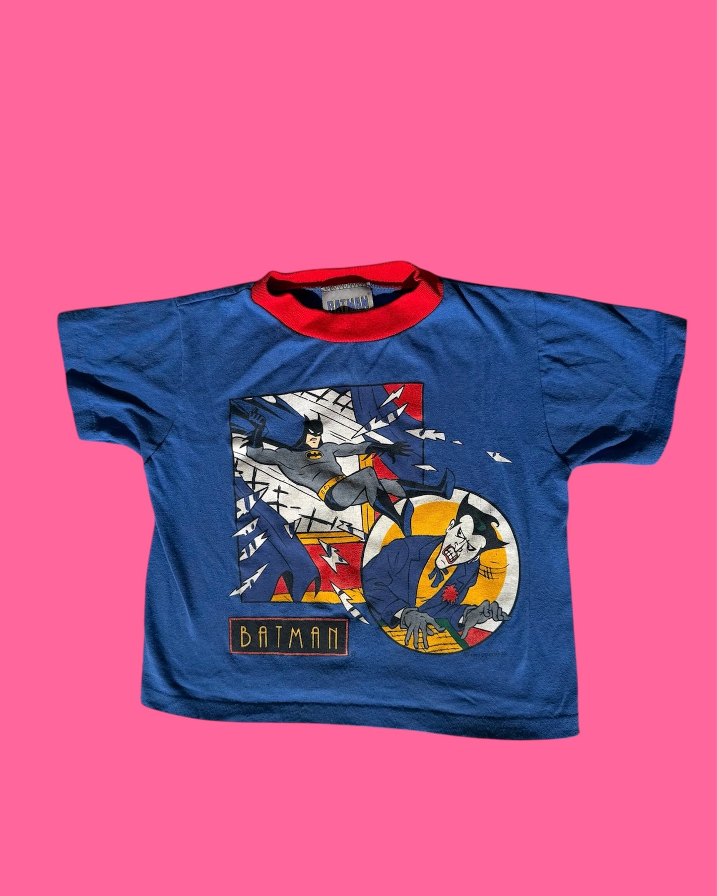 1998 vintage batman graphic t-shirt