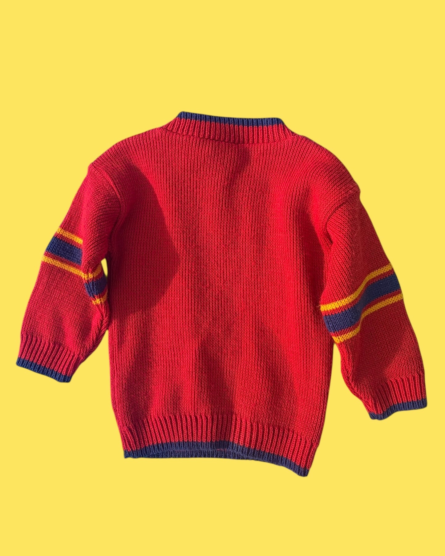 vintage peanuts snoopy knit sweater